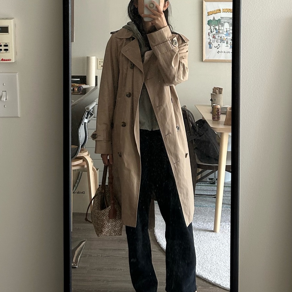 London Fog Double breasted trench coat